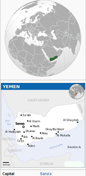 yemen map\