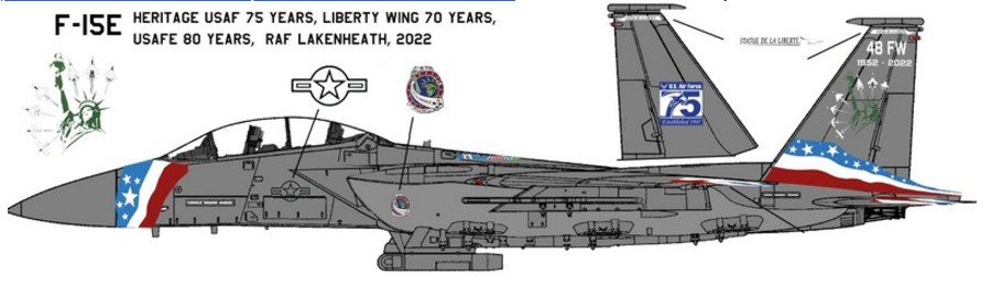 F-15E liberty wings 48 FS Lakenheath