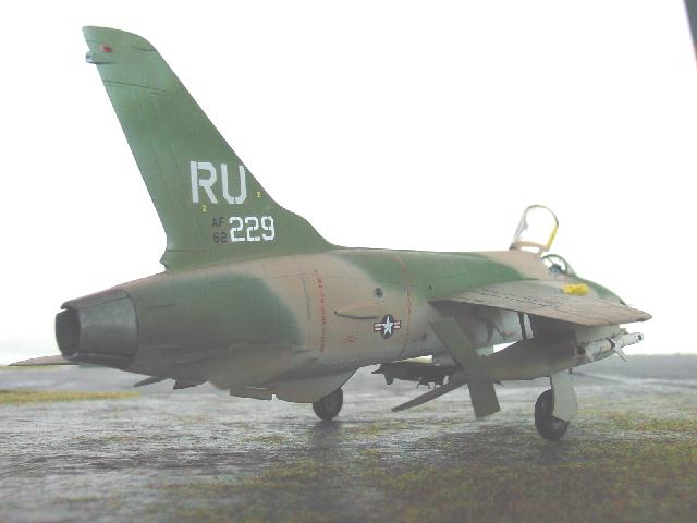 American plane F-105 Thunderchief