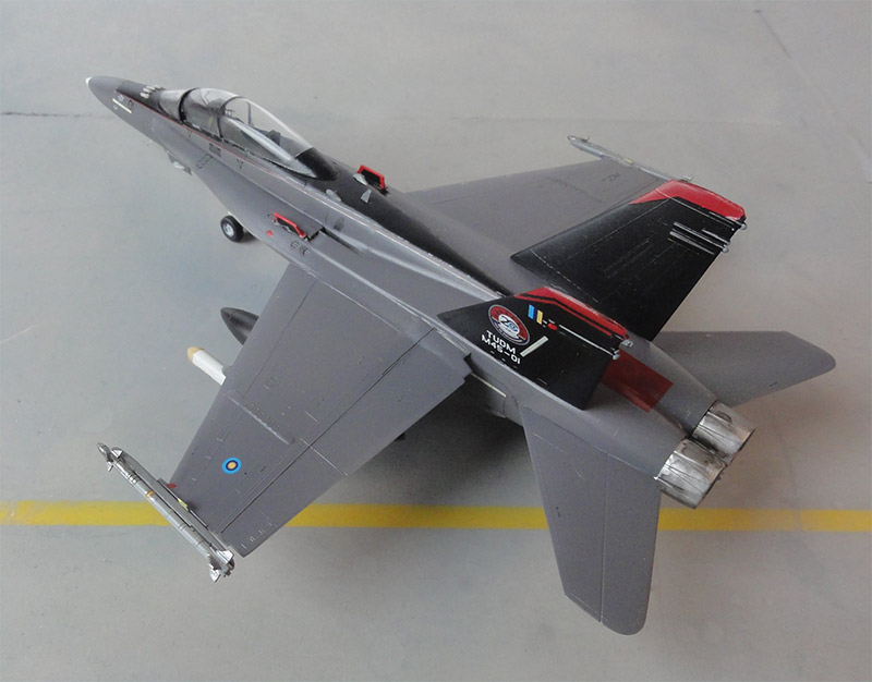 malaysia F/A-18d in 1/72 scale