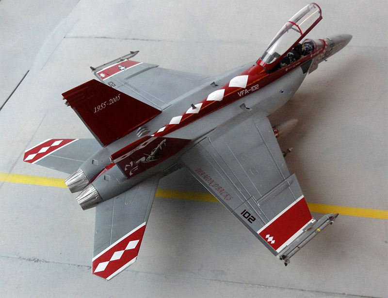 diamond backs f/a-18F model 1/72