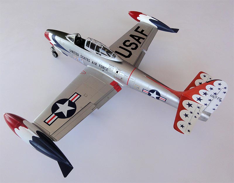 thunderjet USAF thunderbirds 1/32