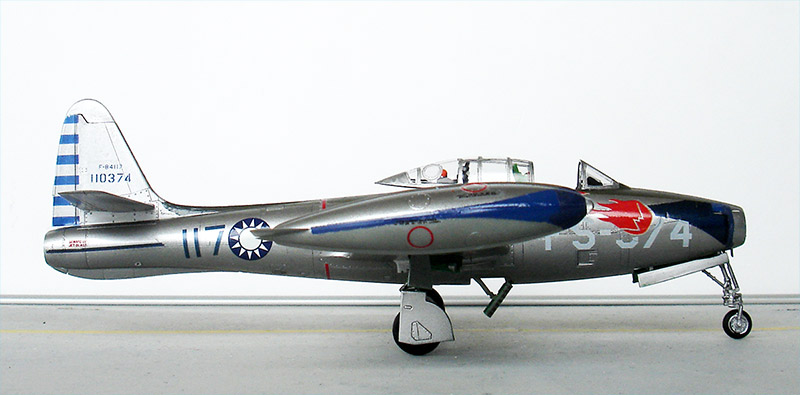 1/72 f-84 taiwan model