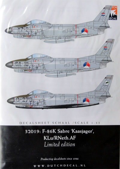 North American F-86K Sabre 1/32