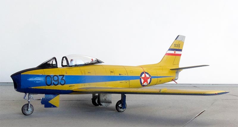 f-86e yugoslaf air force