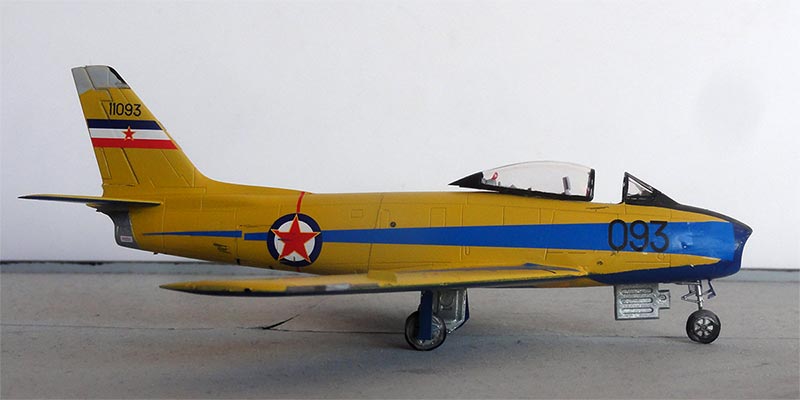yugoslaf F-86E akro grupa