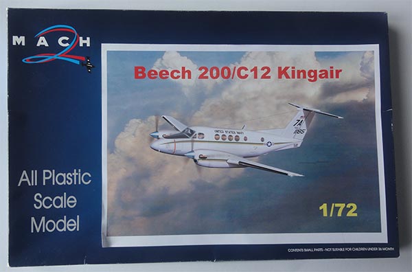 mach2  beech super king air box