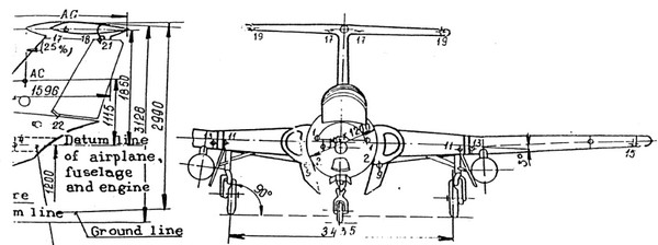 front drawing