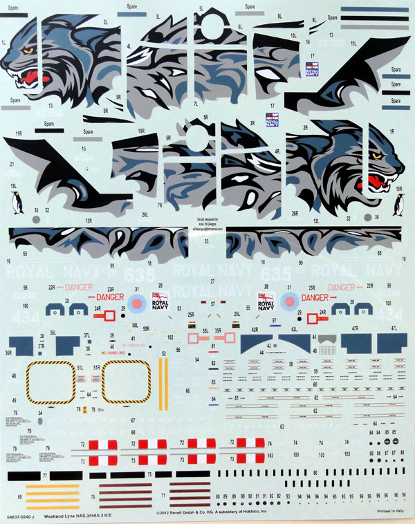 tanks the modern age lynx decal sheet