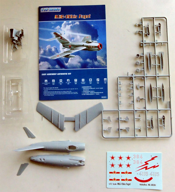 MiG-15 in 1/72 scale