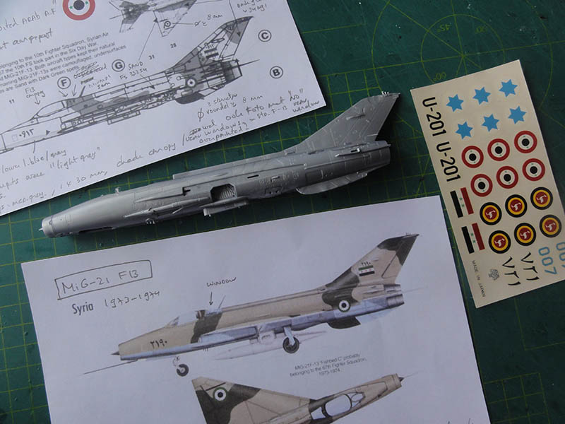 Mikoyan YE-5 A&A 1/72 Plastica Kit Mig-21 Forerunner W/ Delta Wings 