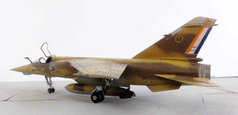 SAAF mirage F-1 AZ 1/72 model