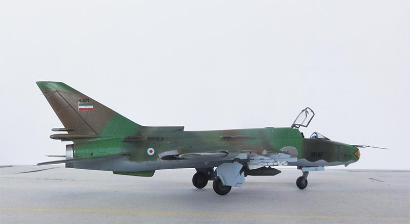 iran sukhoi su-22 model 1/72