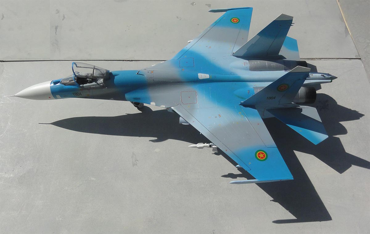 SUKHOI Su-27 FLANKER – Checksix