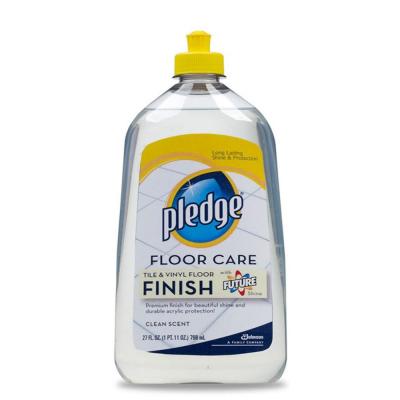 Pledge floor care finish