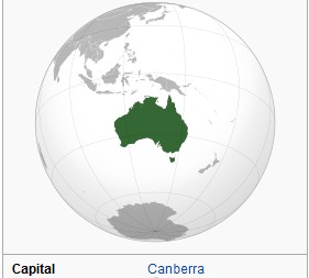 australia map