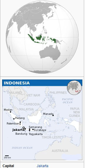 indonesia map