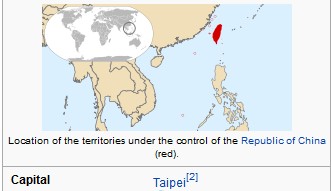 taiwan map