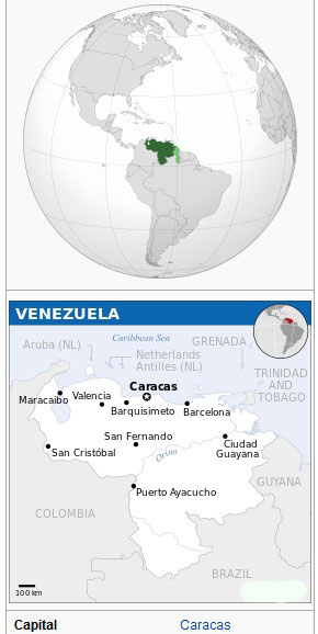 venezuela map